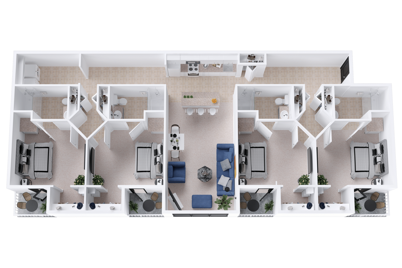 College Town | Student Apartments In Big Rapids MI